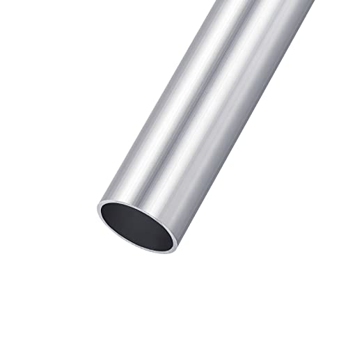 METALLIXITY 6063 Aluminio Tubo (28mm OD x 25mm DI x 100mm L), Aluminio Redondo Tubo - para Hogar Muebles, Maquinaria, Bricolaje Artesanía