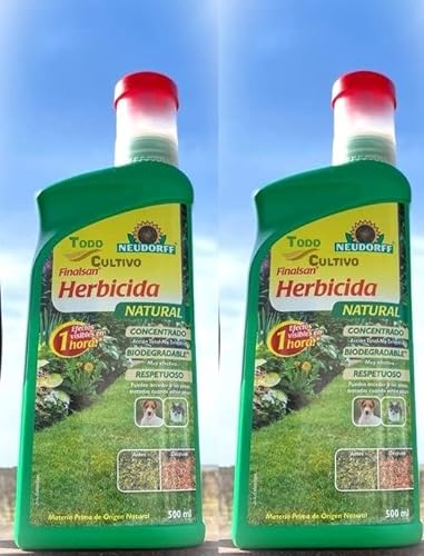 Herbicida Acido pelargonico 1LITRO (2X500)(Tratamiento para 60 litros) Finalsan. Herbicida natural de r谩pida y total eficacia. Sustituto de origen natural del Glifosato